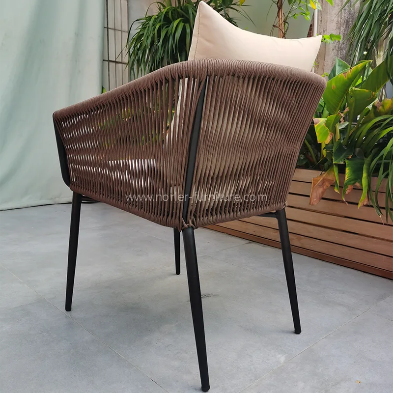 आउटडोर मौसम प्रतिरोधी आंगन एल्यूमीनियम बालकनी सेट