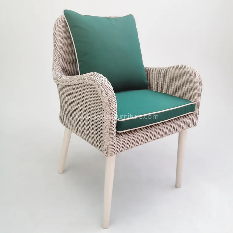 मौसम-प्रतिरोधी एल्यूमीनियम पे रतन आउटडोर अवकाश कुर्सी मौसम-प्रतिरोधी एल्यूमीनियम पे रतन आउटडोर अवकाश कुर्सी